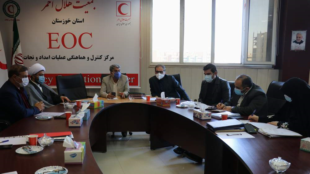برگزاری هشتمین نشست اعضای هیأت مدیره هلال احمر خوزستان/تشریح اقدامات مراکز نقاهتگاهی بیماران مبتلا به کرونا